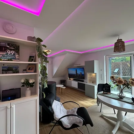 Apartment Haus Am Krähenbach - Krähenblick, Infrarotsauna, Balkon&garten Nahe Sorpesee Sundern